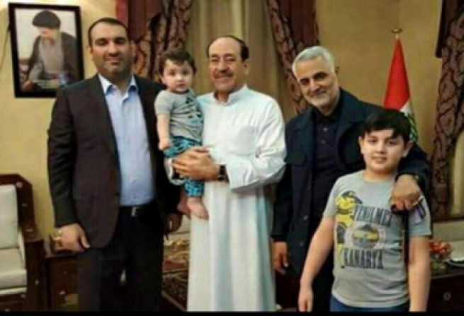 مالیكی پیرۆزبایی لە سوپای قودس ده‌كات