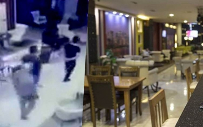 لە هەولێر 5 کەس بە چەکەوە هێرشدەکەنەسەر کافتریایەک و خاوەنەکەی بریندار دەکەن