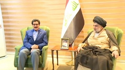 شاندی پارتى له‌گه‌ڵ موقته‌دا سه‌در كۆبوویه‌وه‌ 