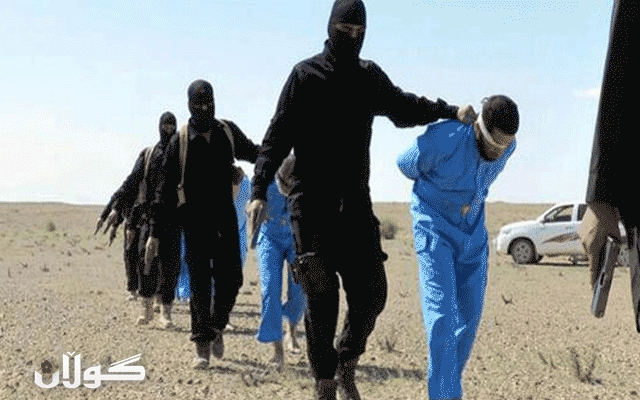  داعش  جله‌ پرته‌قاڵییه‌كانی‌ گۆڕینی‌ به‌شین 