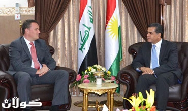 راوێژكاری بازرگانی باڵیۆزخانه‌ی كه‌نه‌دا له‌ عیراق سه‌ردانی فه‌رمانگه‌ی په‌یوه‌ندیه‌كانی ده‌ره‌وه‌ی حكومه‌ت ده‌كات