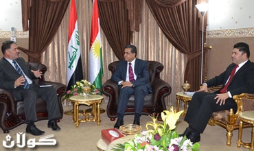 به‌رپرسی په‌یوه‌ندیه‌كانی ده‌ره‌وه‌ی حكومه‌ت پێشوازی له‌ به‌رپرسی رێكخراوی (UNDP) له‌ هه‌رێم كرد