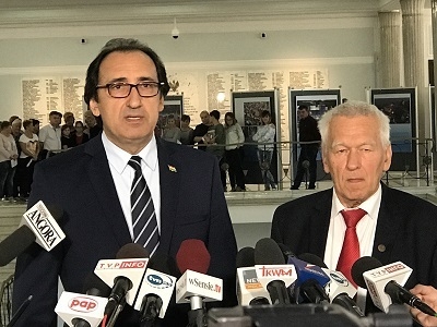سەرۆکی فەخریی پەرلەمانی پۆڵۆنیا پشتگیریی خۆی بۆ دروستبوونی دەوڵەتی کوردستان ڕاگەیاند 