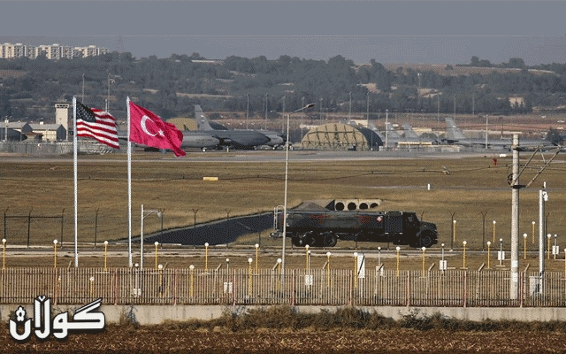 توركیا له‌ ده‌ركردنی ئه‌مه‌ریكییه‌كانی بنكه‌ی ئینجه‌رلیك ده‌كۆڵێته‌وه‌