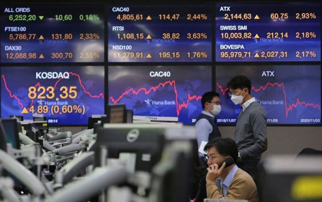 بازاڕەکانی بۆرسە گەشبینن بە ئەنجامی هەڵبژاردنەکانی ئەمریکا