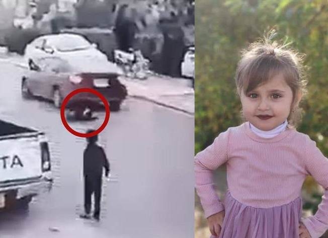 لە هەولێر شۆفێرێک لە کچێکی چوار ساڵی تاقانە دەدات و هەڵدێت