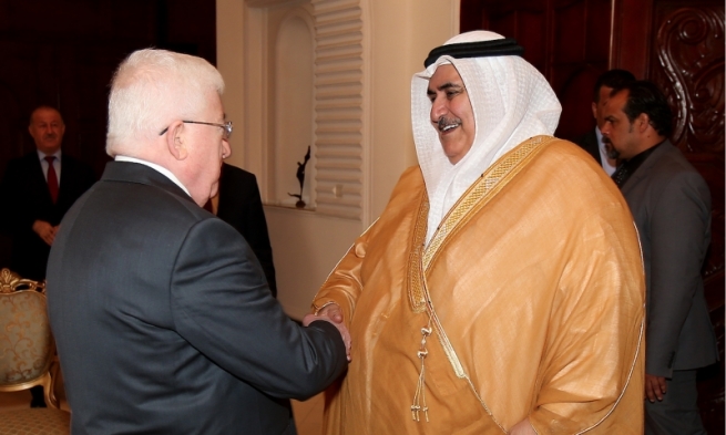  فوئاد مەعسوم داوای پتەوکردنی پەیوەندیی عێراق بەحرێن دەکات 