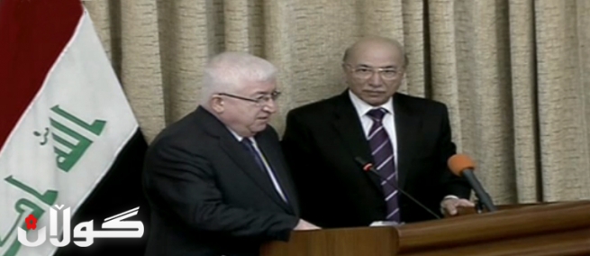 د. فوئاد مه‌عسوم به‌ سه‌رۆك كۆماری عیراق هه‌ڵبژێردرا