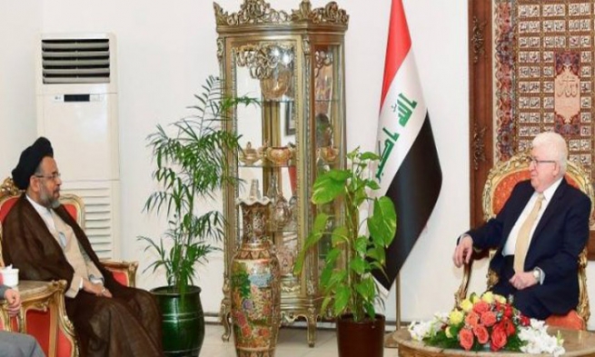 فوئاد مەعسووم لەگەڵ وەزیری ئیتلاعاتی ئێران کۆ بووەوە