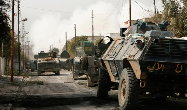 خۆرئاوای‌ موسڵ له‌ ته‌له‌عفه‌ر دابڕێنرا