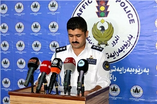 گەرمیان: لە ماوەی پێنج مانگ 23 كەس بە رووداوی هاتووچۆ گیانیان لە دەستداوە 