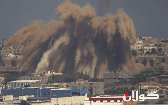  ئیسرائیل چەند بنکەیەکی سەربازی حەماسی لە کەرتی غەزە بۆردوومانکرد 