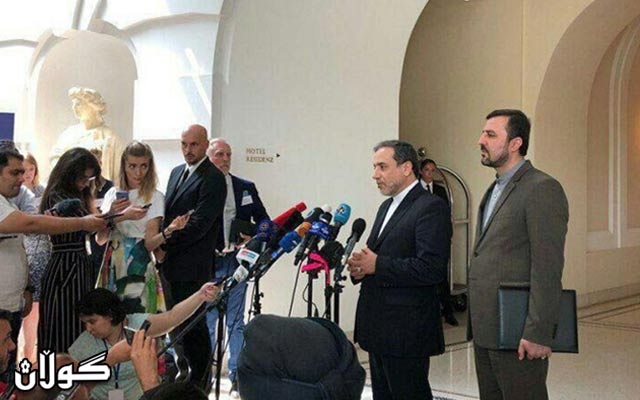  عەباس عێراقچی، یاریدەدەری وەزارەتی دەرەوەی ئێران : پێویستە وڵاتانی ئەوروپا بە كردار وتەكانیان بسەلمێنن