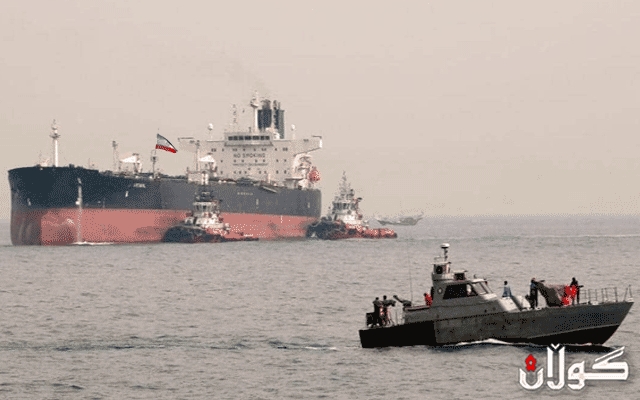 كه‌شتییه‌ نه‌وتهه‌ڵگره‌ ئێرانییه‌كه‌ ناتوانێت له‌ هیچ به‌نده‌رێك له‌نگه‌ر بگرێت