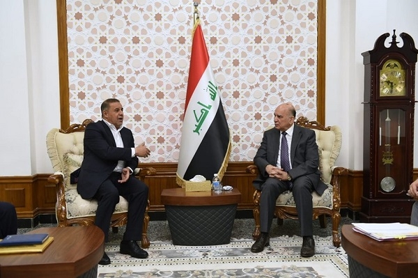 جێگری سەرۆكوەزیران لەگەڵ پارێزگاری موسەننا كۆ بووەوە