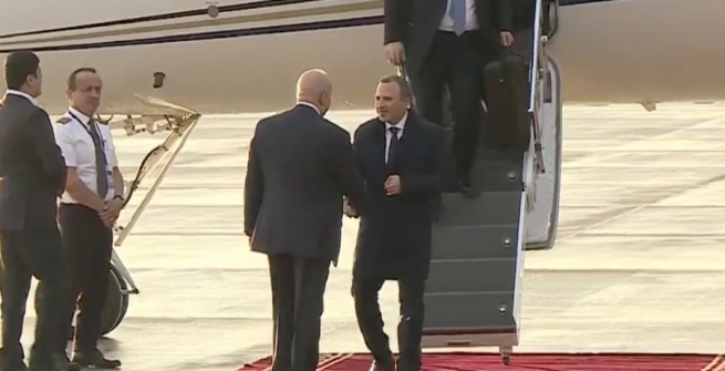  وەزیری دەرەوەی لوبنان گەیشتە هەولێر 