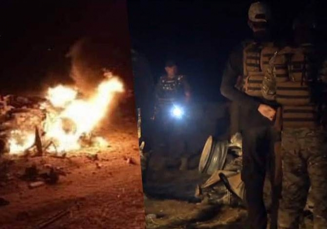 ئۆتۆمبێلێکی بۆمبڕێژکراو پێش ئەوەی بگاتە مەزارگەی شەرەفەدین تەقیەوە