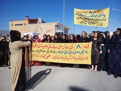  ئافرەتان خوێنیان بە هێزی پێشمەرگە بەخشی 