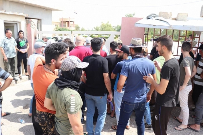 لە خانەقین بەهۆی كەمیی پێدانی كارەبای نیشتمانی خۆپیشاندان کرا