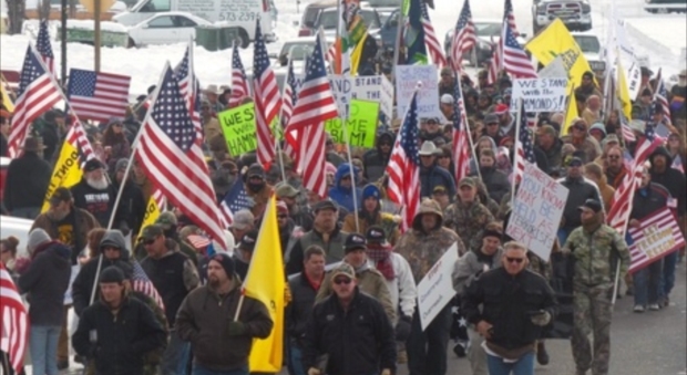 گرووپێكى چه‌كدارى ده‌ستی به‌سه‌ر بینایه‌كی حكوومیی ئه‌مریكا دا گرت