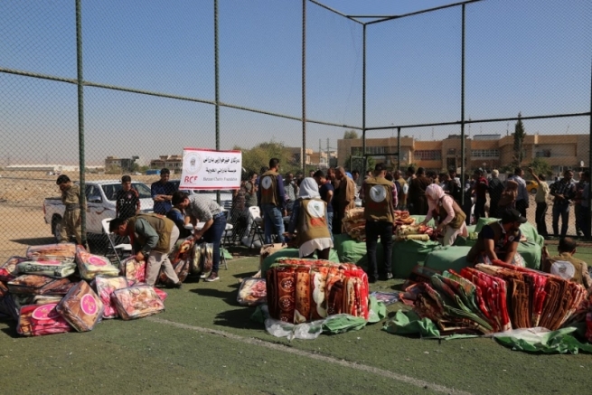  لە ھەولێر و سلێمانی دەزگای خێرخوازیی بارزانی ھاوکاریی ئاوارەکانی کەرکووک و خورماتوو دەکات 