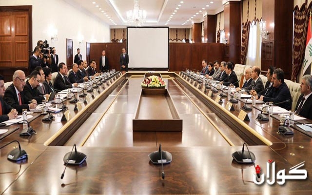 ئەنجومەنی وەزیران گفتوگۆ لەسەر سێ بابەت دەکات