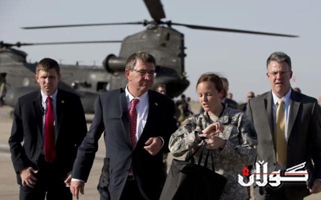 وه‌زیری‌ به‌رگری‌ ئه‌مریكا گه‌یشته‌ به‌غدا