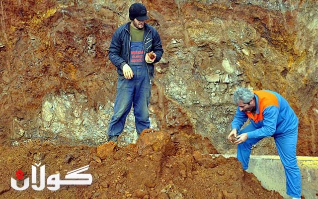  ھەکاری .. ٤٠ تۆن کانزای ژێرزەوی 