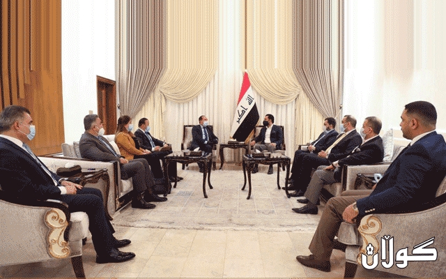  حەلبوسی پرسی سوتاندنی بارەگا حزبییەکان لەگەڵ شاندێکی پارتیدا تاوتوێ دەکات