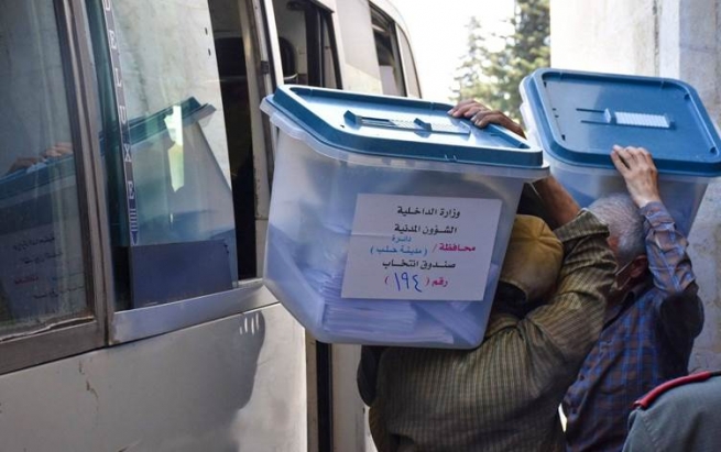 هەڵبژاردنی خولی سێیەمی پەرلەمانی سووریا بەڕێوەدەچێت