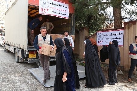 ١٣٠٠٠ خێزان بەشەخۆراکییان بۆ دابینکرا و ٥٠٠ خێزانیش هاوکاری کران