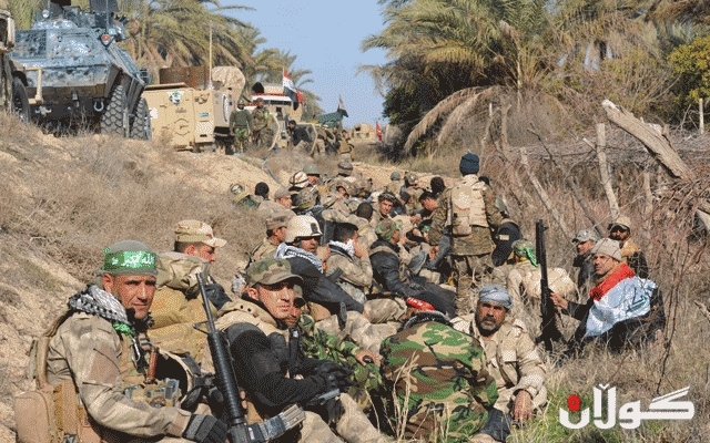  حەشدی شەعبی ژووری ئۆپەراسیۆنی موسڵ درووستدەکات 