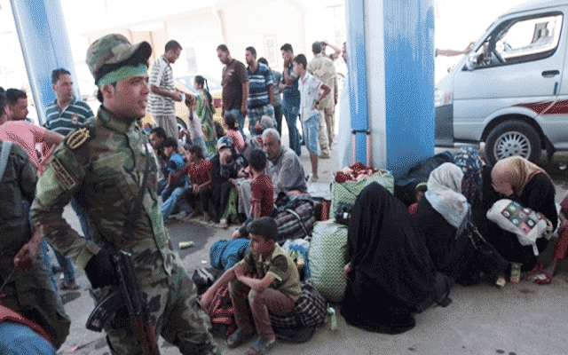 حەشدی شەعبی ڕێگانادات دانیشتوانە سونەکەی سلێمان بەگ بگەڕێنەوە شارەکە