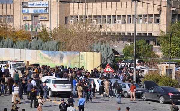 بڕیاری لەداردان بۆ تاوانبارانی تەقینەوەی باڵەخانەی پارێزگای هەولێر دەرچوو
