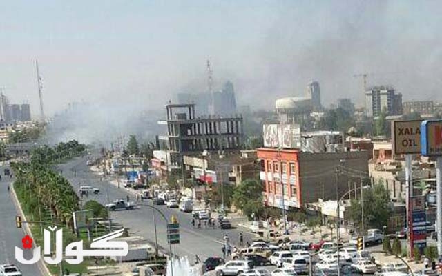 پارێزگاری ھەولێر: تەقینەوەکان خۆکوژیی بوون
