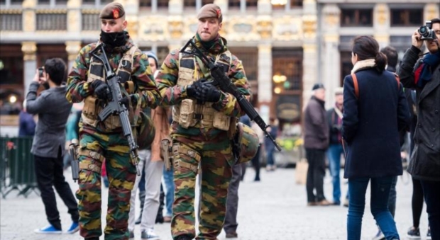 حكومه‌تى به‌لجیكا بارى ئاماده‌باشى له‌ برۆكسل گه‌یانده‌ به‌رزترین ئاست