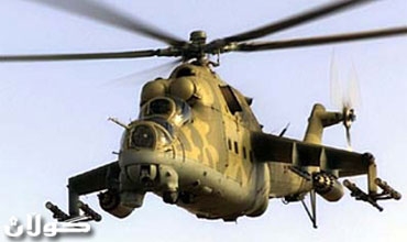 هه‌لیكۆپته‌ره‌ جه‌نگیه‌كانی ئێران سنوری هه‌رێمیان به‌زاند