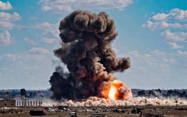 هەسەدە و سوپای ئەمریکا ئۆپەراسیۆنەکانیان دژی داعش دەستپێکردەوە