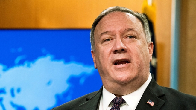 پۆمپیۆ باسی سووتاندنی باره‌گای لقی پێنجی پارتی له‌ به‌غدا ده‌كات