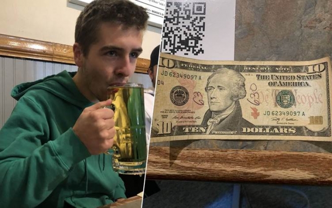 باوکێک پێش مردنی 10 دۆلار بۆ کوڕەکەی جێدەهێڵێت