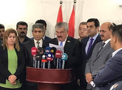 ٢٢ لایەنی سیاسی لە ساڵیادی ئازادکردنی هەولێردا بەیاننامەیەکی هاوبەشیان راگەیاند