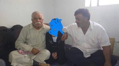  	 کچێکی تەمەن ١١ ساڵ لە چنگی داعش ڕزگار کرا 