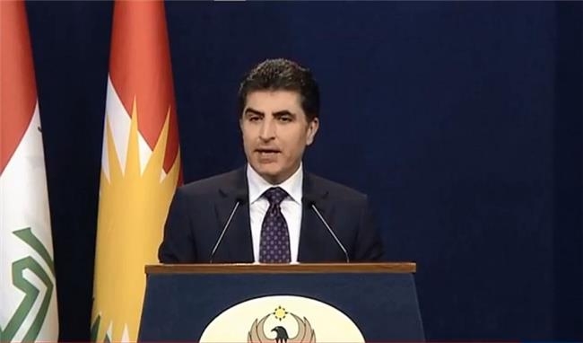  	 نێچیرڤان بارزانی: ھەڵبژاردن له‌ كاتی خۆیدا دەكرێت.. نیگەرانین لەدۆخی كه‌ركووك 