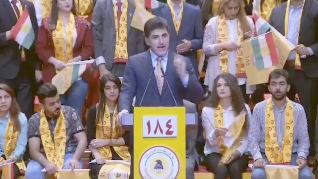  	 نێچیرڤان بارزانی: ململانێی پارتی، بۆ سه‌رخستنی دۆزی کورده‌