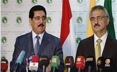 شاندێكی هاوبه‌شی یه‌كێتی و پارتی له ‌به‌غدان 
