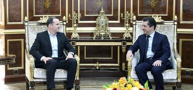 	 مەسروور بارزانی و برێت مەکگۆرک: دانوستاندن رێگەچارەی کێشەکانە
