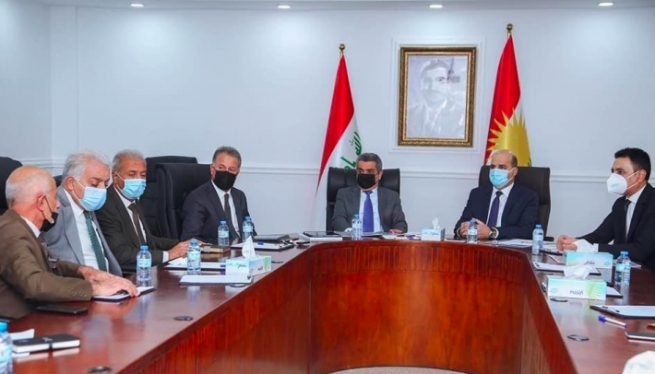 لە دیوانی پارێزگای هەولێر کۆبوونەوەیەک بۆ گواستنەوەی بازاڕی سیم ئەنجام درا