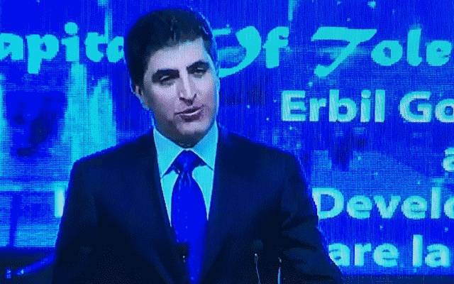 ئێستا راستەوخۆ وتاری نێچیرڤان بارزانی سەرۆكی حكومەتی هەرێمی كوردستان لە پایتەختی هەرێم
