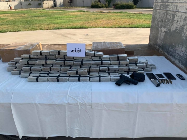 لە هەولێر باندێک بە 40 کیلۆگرام ماددەی هۆشبەرەوە دەستگیرکران