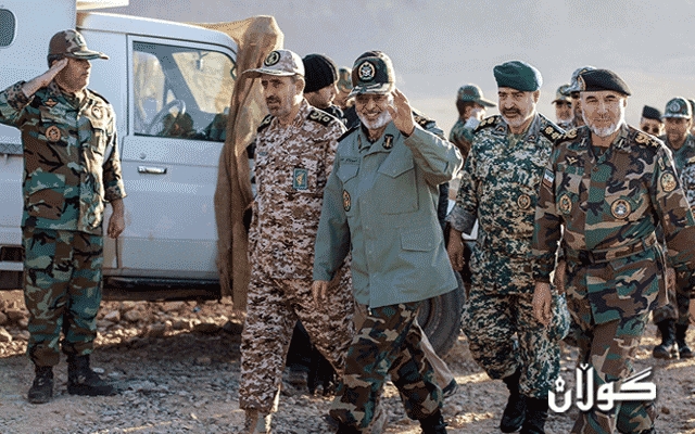  سوپای ئێران لە ڕۆژهەڵاتی کوردستان مانۆڕی سەربازی بەڕێوە دەبات 
